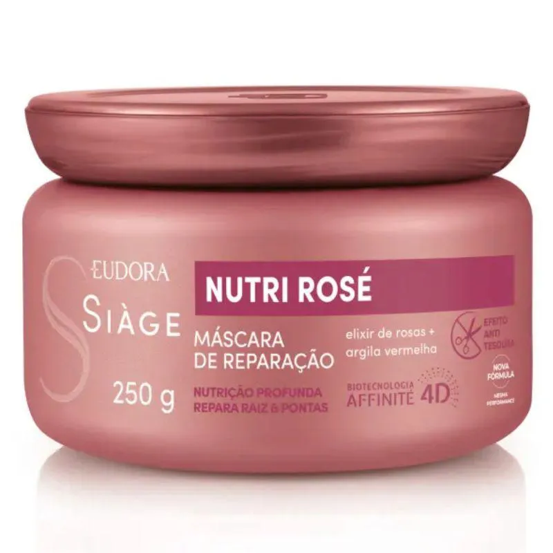 MáSCARA CAPILAR SIàGE NUTRI ROSE 250G - EUDORA