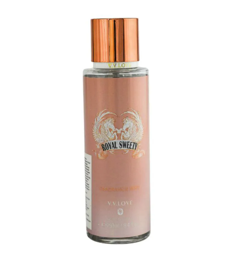 250ML - ROYAL SWEETY ROSE - V.V.LOVE - BODY MIST