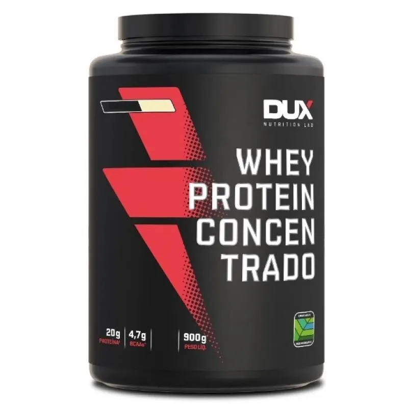 WHEY PROTEIN CONCENTRADO POTE (900G) - SABOR: SEM SABOR