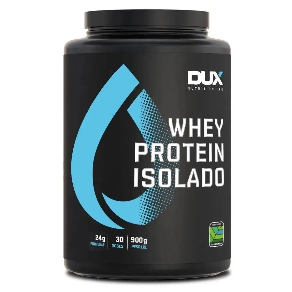 WHEY PROTEIN ISOLADO POTE (900G) - SABOR: BAUNILHA
