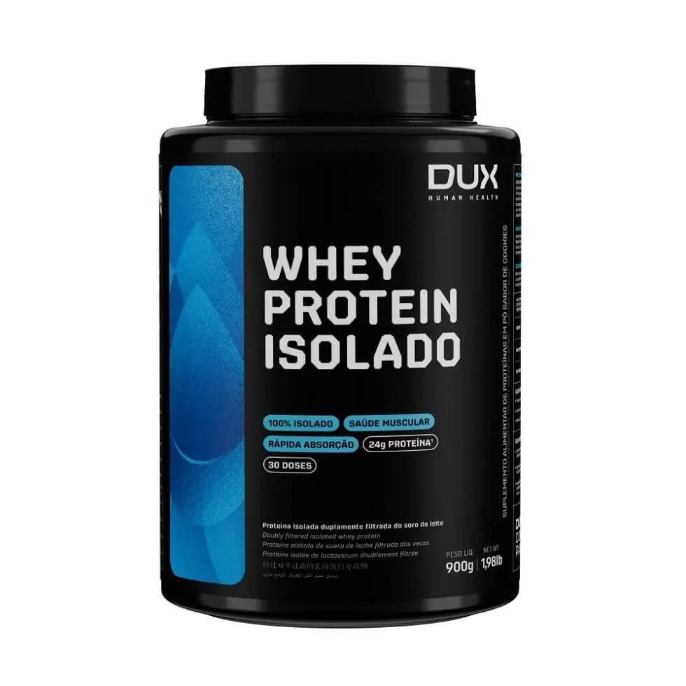 WHEY PROTEIN ISOLADO POTE (900G) - SABOR: CHOCOLATE BRANCO
