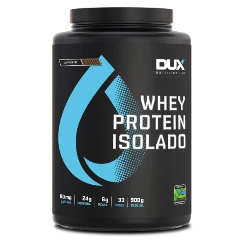 WHEY PROTEIN ISOLADO POTE (900G) - SABOR: CAPUCCINO