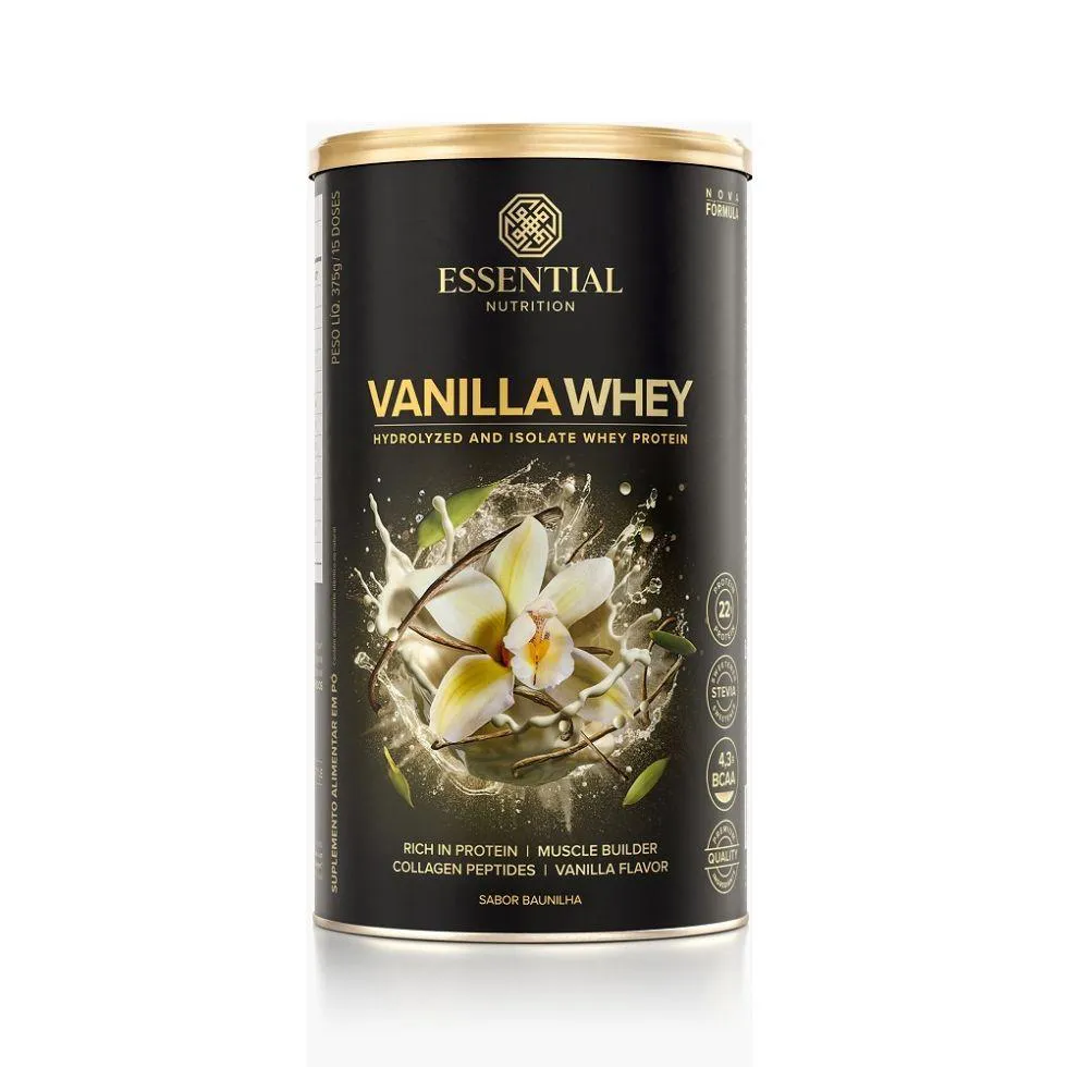 VANILLA WHEY HYDROLIZED (375G) - PADRãO: ÚNICO