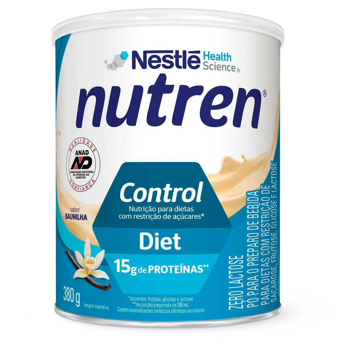 Suplemento Alimentar Nutren Control Baunilha com 380g