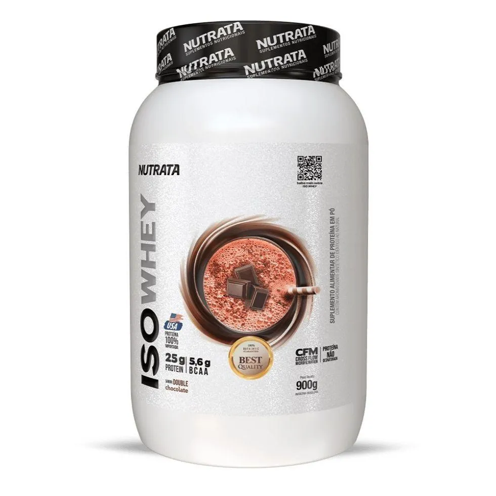 ISO WHEY (900G) - SABOR: CHOCOLATE