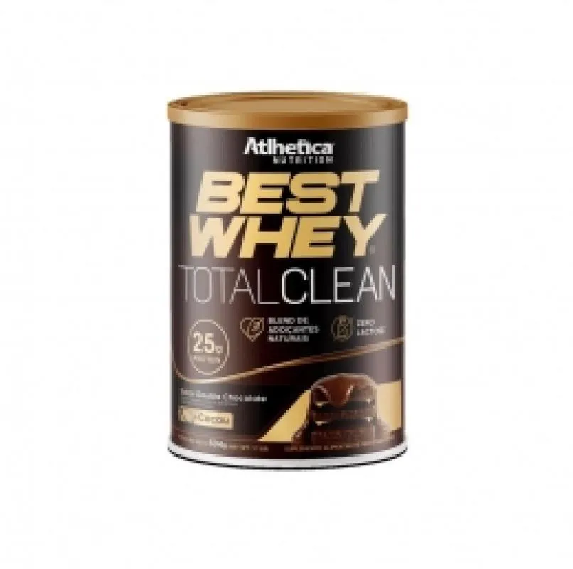 BEST WHEY TOTAL CLEAN LATA (490G) - SABOR: DOUBLE CHOCOLATE