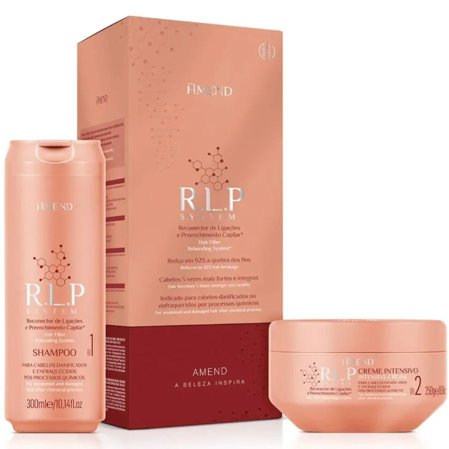 KIT RECONECTOR DE LIGAçõES E PREENCHIMENTO CAPILAR RLP SYSTEM - AMEND
