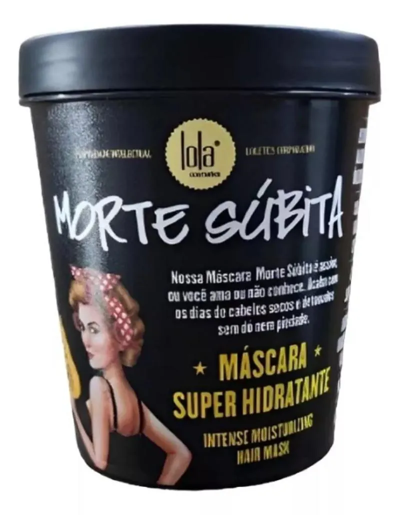 MáSCARA SUPER HIDRATANTE MORTE SúBITA 450G - LOLA
