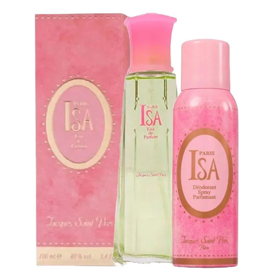 KIT ISA ( PERFUME EAU DE PARFUM 100ML + DEO SPRAY 125ML )