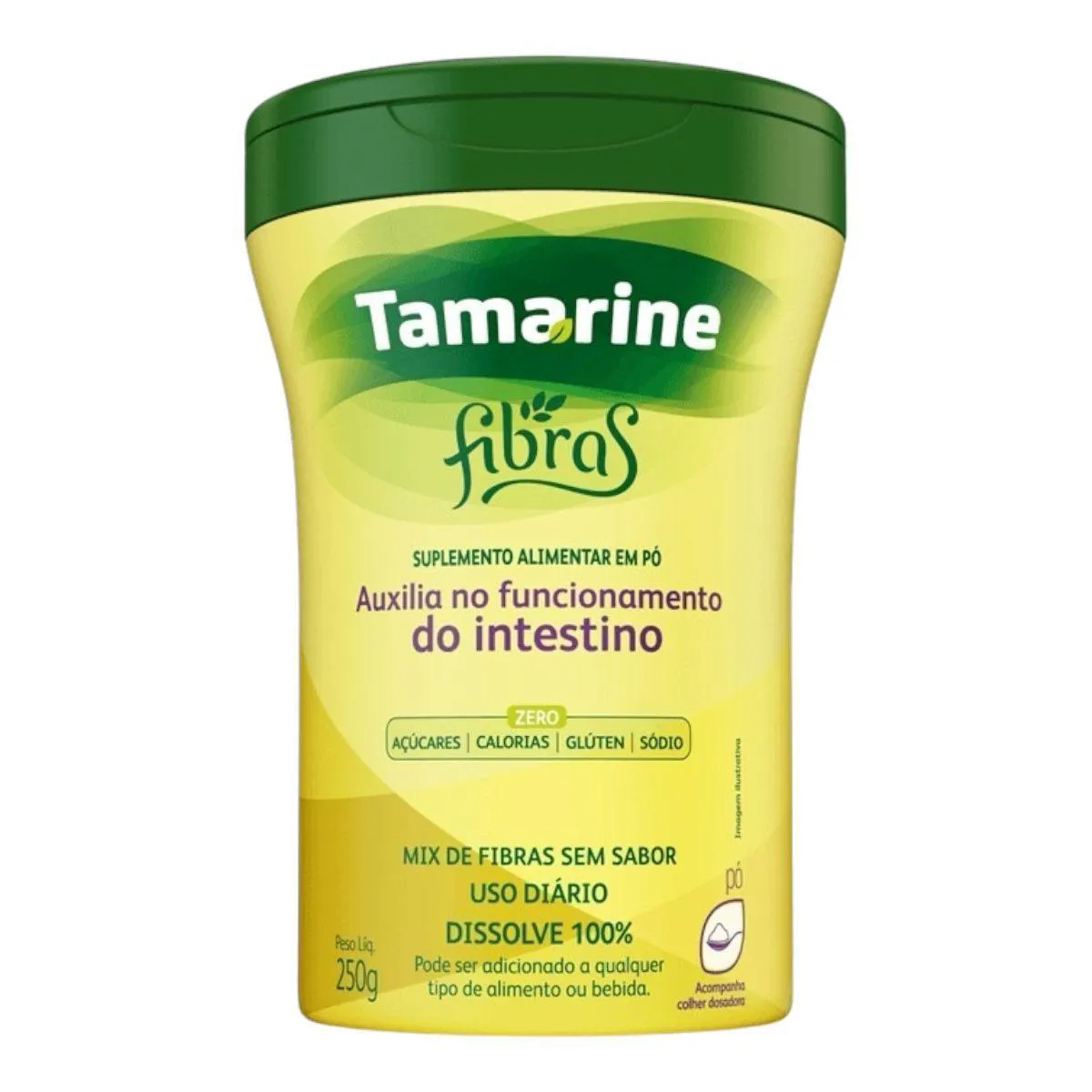 MIX DE FIBRAS TAMARINE 250G FáCIL E SAUDáVEL