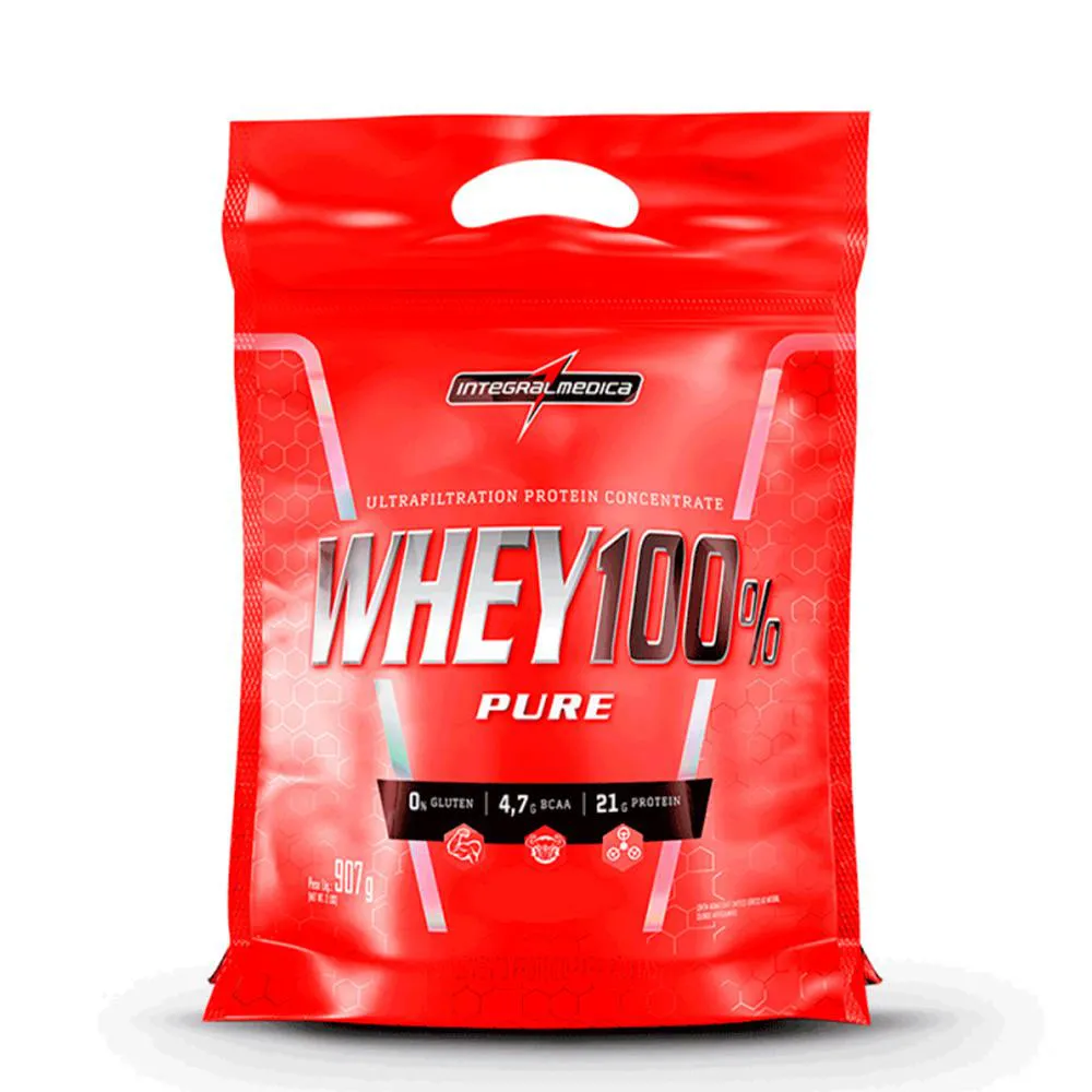 WHEY PROTEIN PURE WHEY 100% POUCH 907G GELATO DI LATTE INTEGRALMEDICA