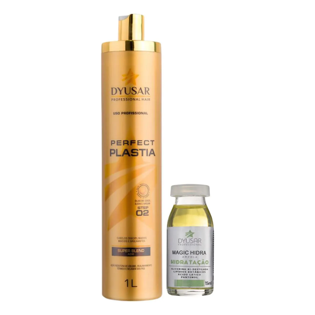 PERFECT PLASTIA 1L + AMPOLA DE HIDRATAçãO DYUSAR
