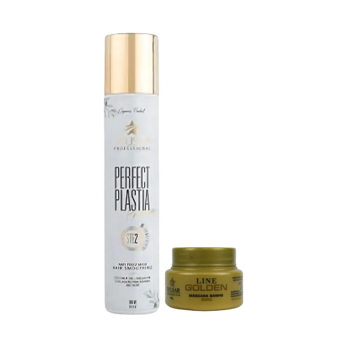 MáSCARA REESTRUTURADORA PERFECT PREMIUM 1L + MáSCARA OURO 40G DYUSAR