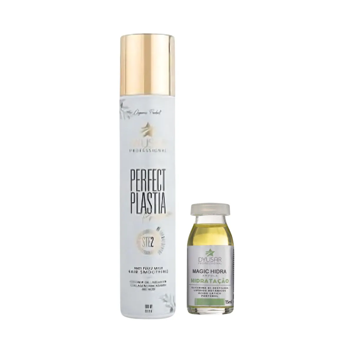 MáSCARA REESTRUTURADORA PERFECT PREMIUM 1L + AMPOLA HIDRATAçãO DYUSAR