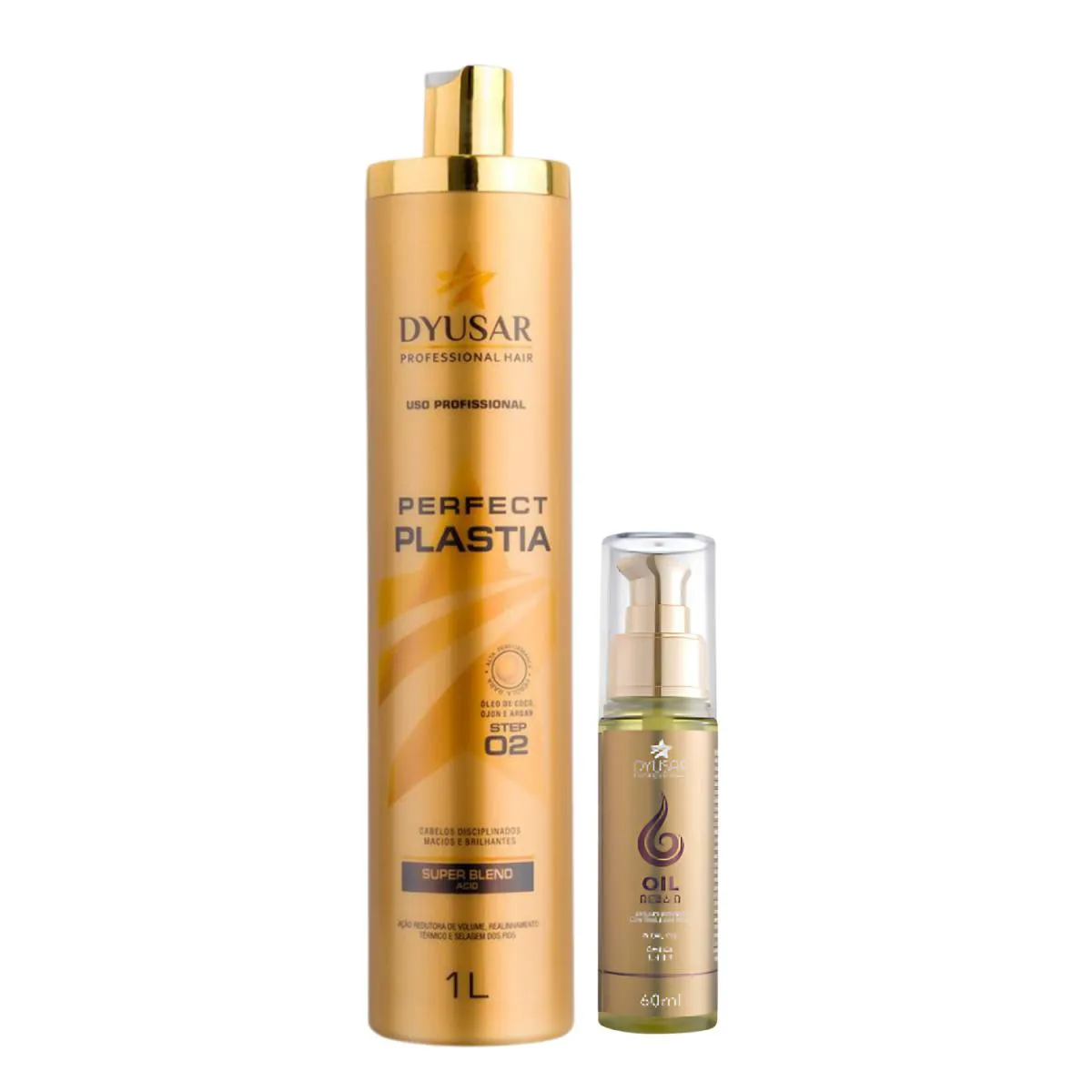 MáSC. REESTRUTURADORA PERFECTPLASTIA 1L + OIL REPAIR 60ML