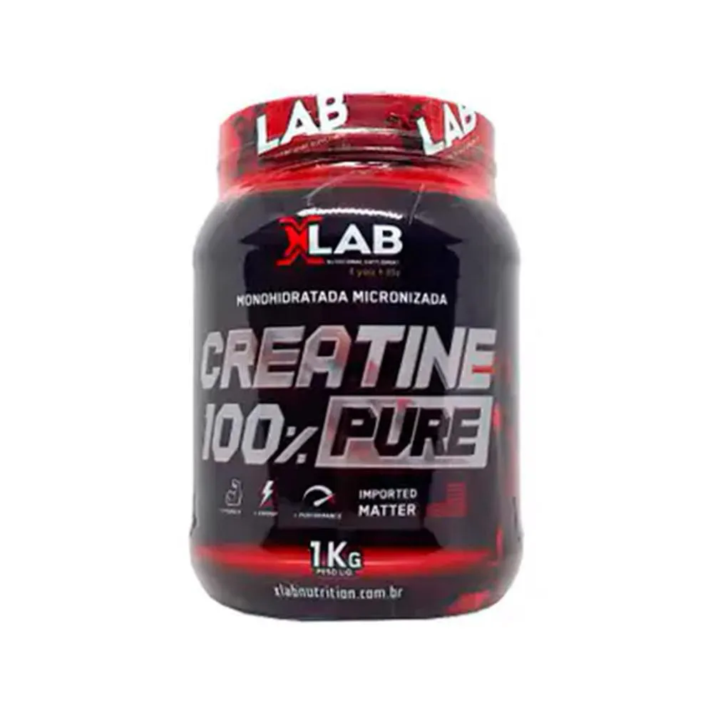 CREATINA MONOHIDRATADA 1KG SEM SABOR X-LAB NUTRITION