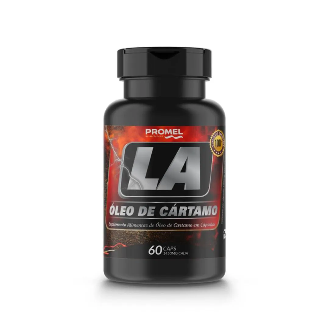 ÓLEO DE CáRTAMO 100MG 60 CáPSULAS PROMEL