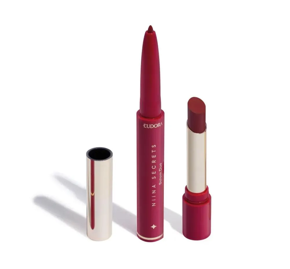 EUDORA NIINA SECRETS BATOM MALVA DUO PERFECT MATCH 1,65G