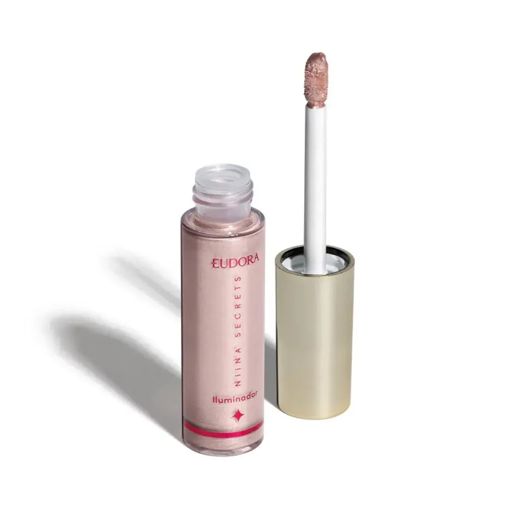 EUDORA ILUMINADOR LíQUIDO ROSé LUMINOUS NIINA SECRETS 10ML