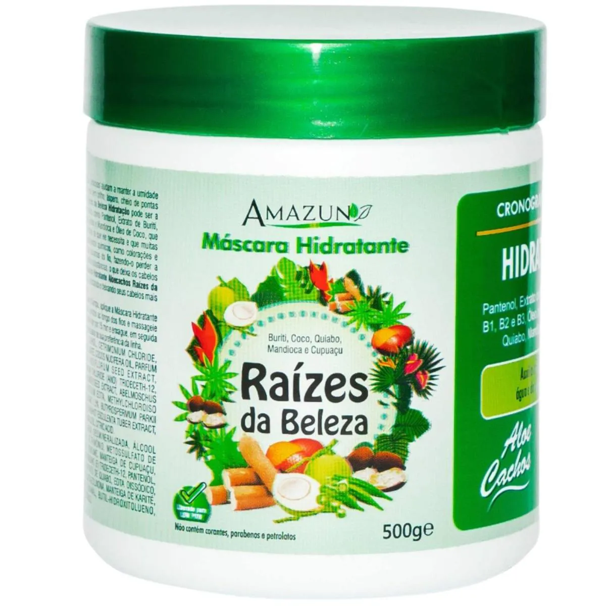 MáSCARA HIDRATANTE RAíZES DA BELEZA 500G