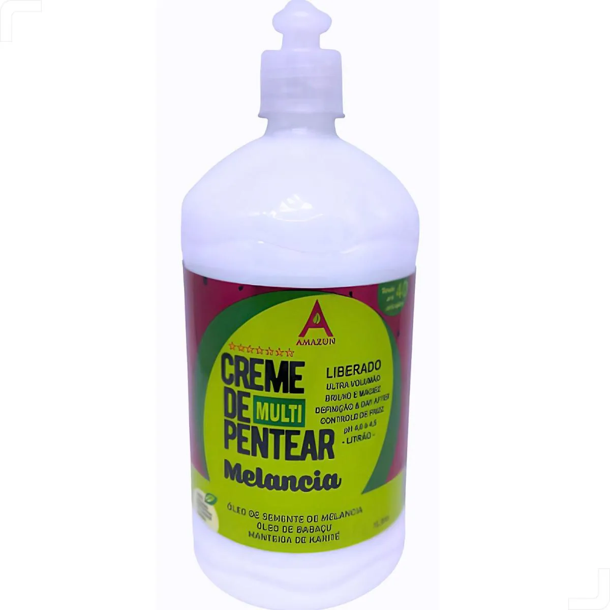 CREME PARA PENTEAR 1 LITRO MELâNCIA AMAZUN