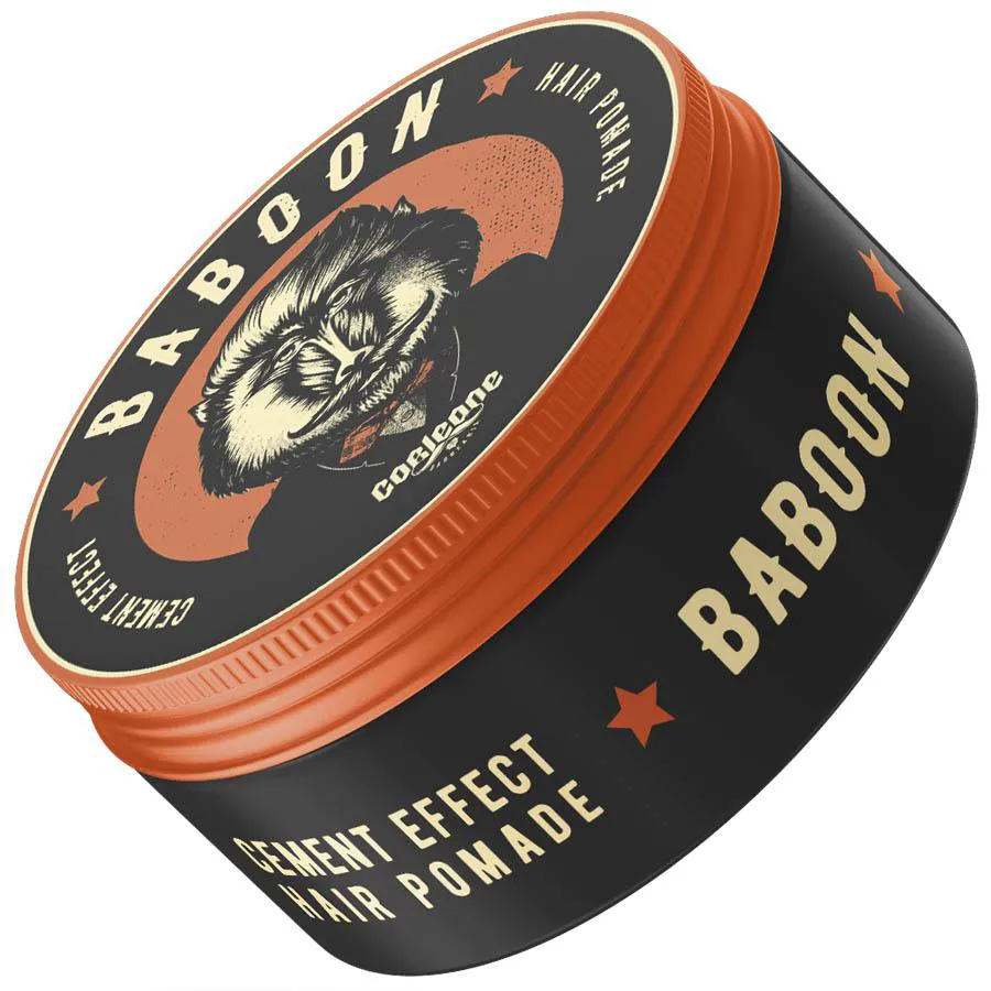 POMADA CEMENT EFFECT ULTRA FIXAçãO / EFEITO BRILHO 80G BABOON