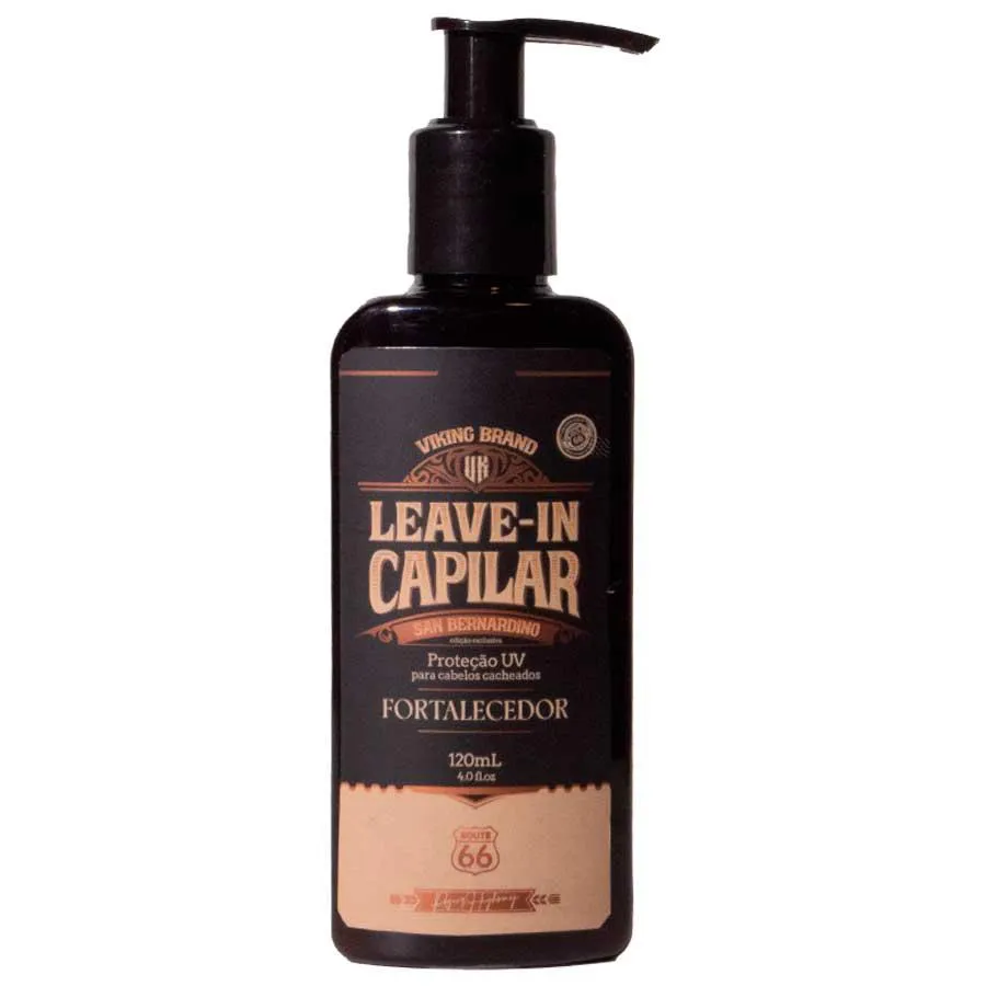 LEAVE-IN CAPILAR ONDULADOS E CACHEADOS SAN BERNARDINO ROUTE 66 120ML VIKING