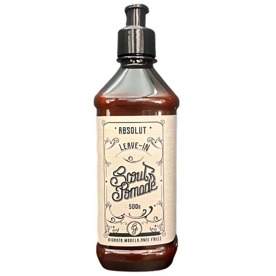 LEAVE-IN ABSOLUT 500G SCOUT - HIDRATA E MODELA ANTI FRIZZ