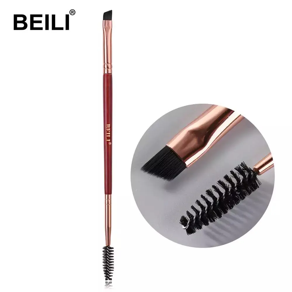 PINCéIS DE MAQUIAGEM VERMELHOS BEILI Pó, BLUSH, SOBRANCELHA Re13