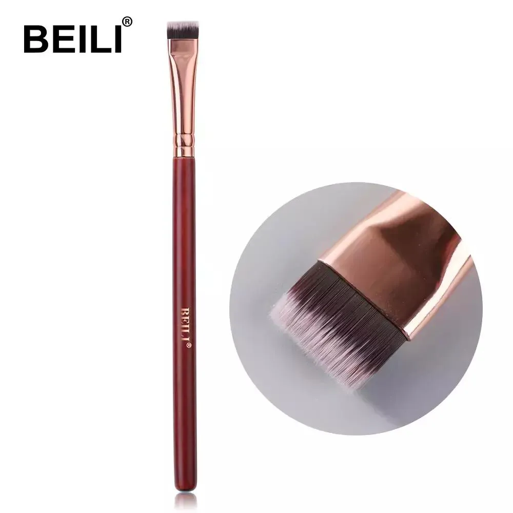 PINCéIS DE MAQUIAGEM VERMELHOS BEILI Pó, BLUSH, SOBRANCELHA Re45