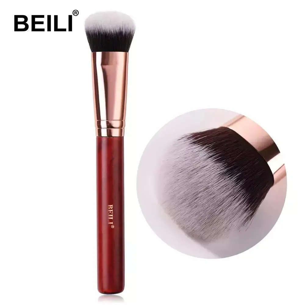 PINCéIS DE MAQUIAGEM VERMELHOS BEILI Pó, BLUSH, SOBRANCELHA Rf95