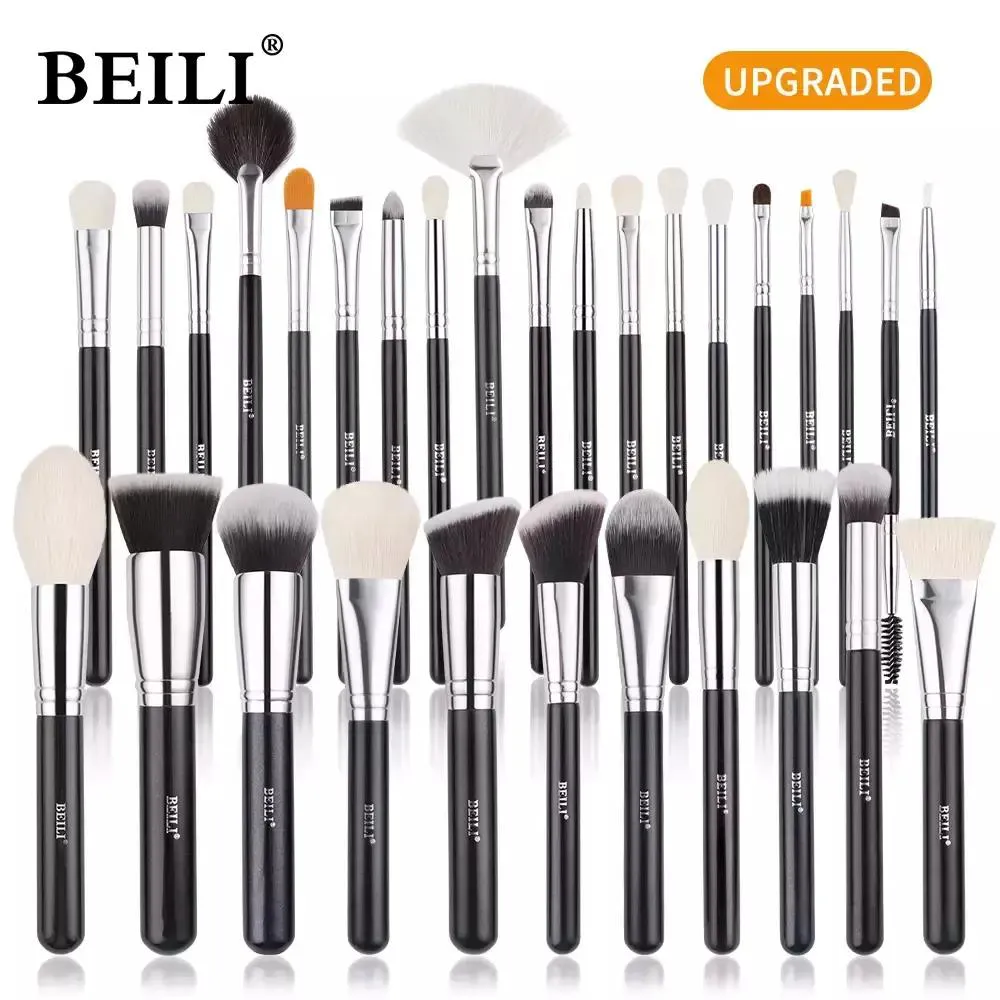 KIT PINCéIS DE MAQUIAGEM PROFISSIONAL BEILI BLUSH E SOMBRA S0230pcs