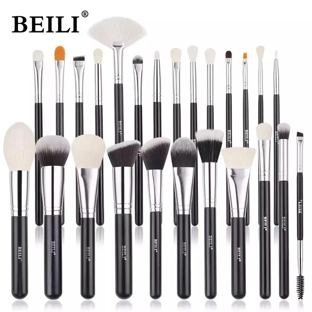 KIT PINCéIS DE MAQUIAGEM PROFISSIONAL BEILI BLUSH E SOMBRA S0225pcs