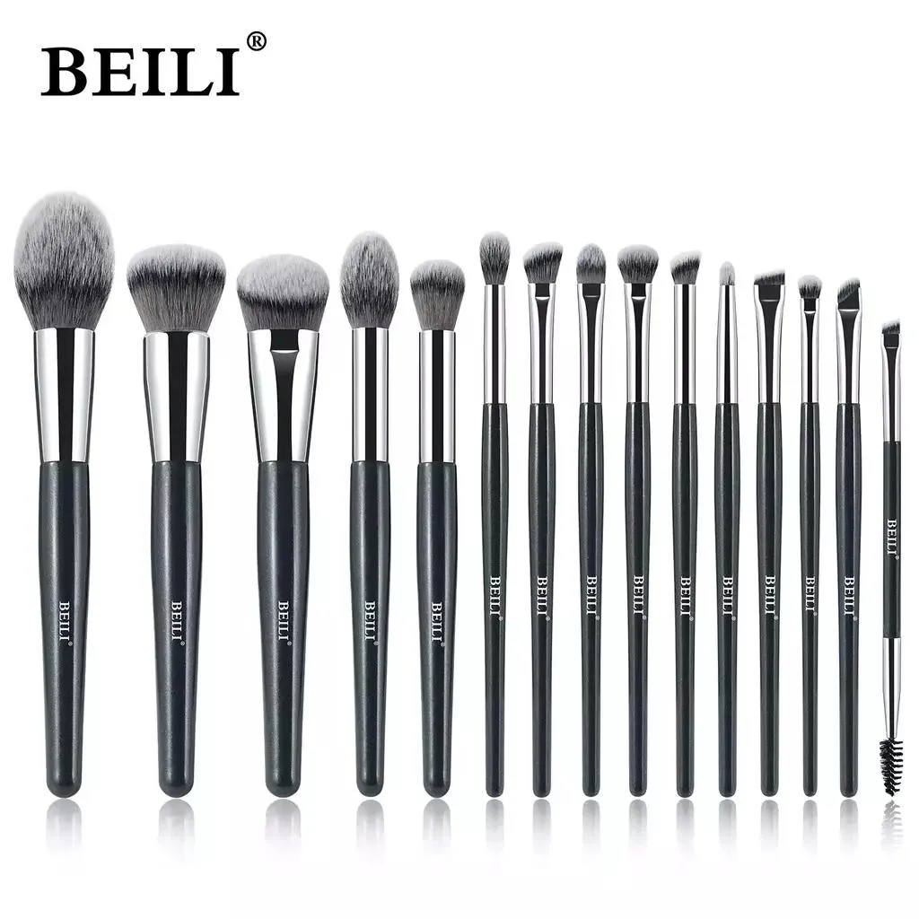 BEILI PINCéIS DE MAQUIAGEM PROFISSIONAL, SINTéTICO, 8-30 PCS Pb15