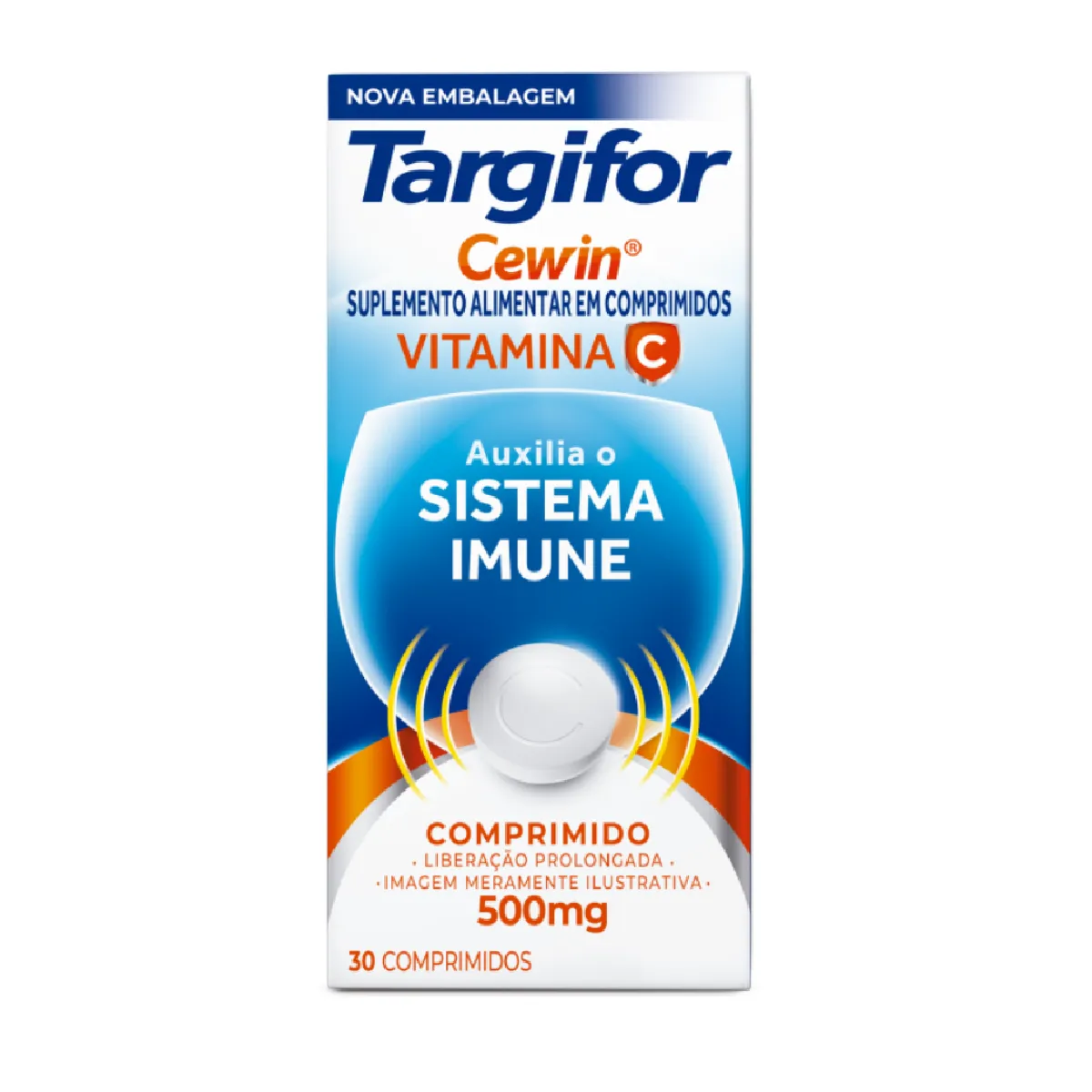 Vitamina C Targifor Cewin 500mg 30 comprimidos