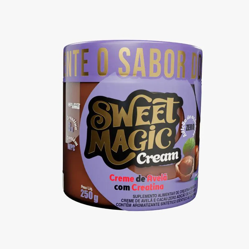 SWEET MAGIC CREAM CREME DE AVELã CANIBAL INC 250G