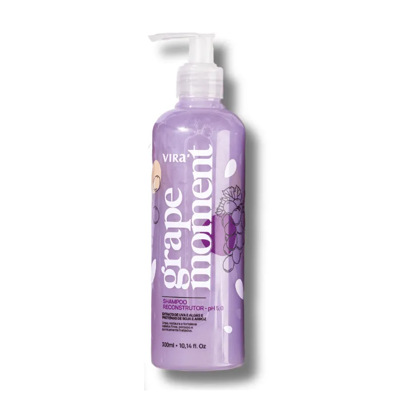 GRAPE MOMENT RECONSTRUÇÃO SHAMPOO - 300ML