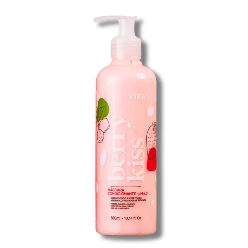 BERRY KISS HIDRATAÇÃO MASCARA - 300ML