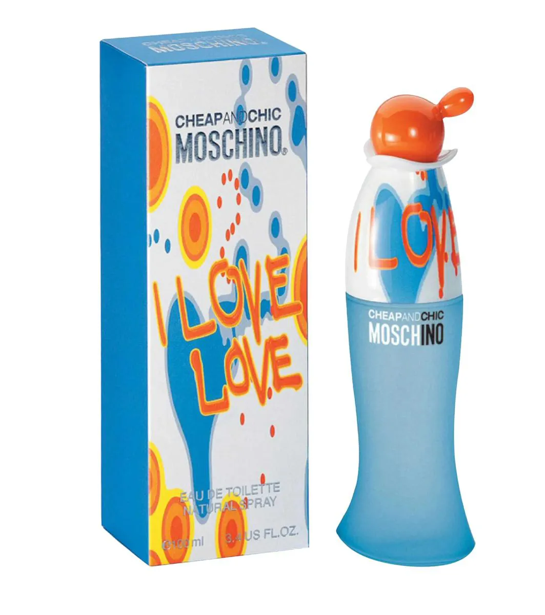 MOSCHINO CHEAP  CHIC I LOVE LOVE FEMININO EAU DE TOILETTE 100ML