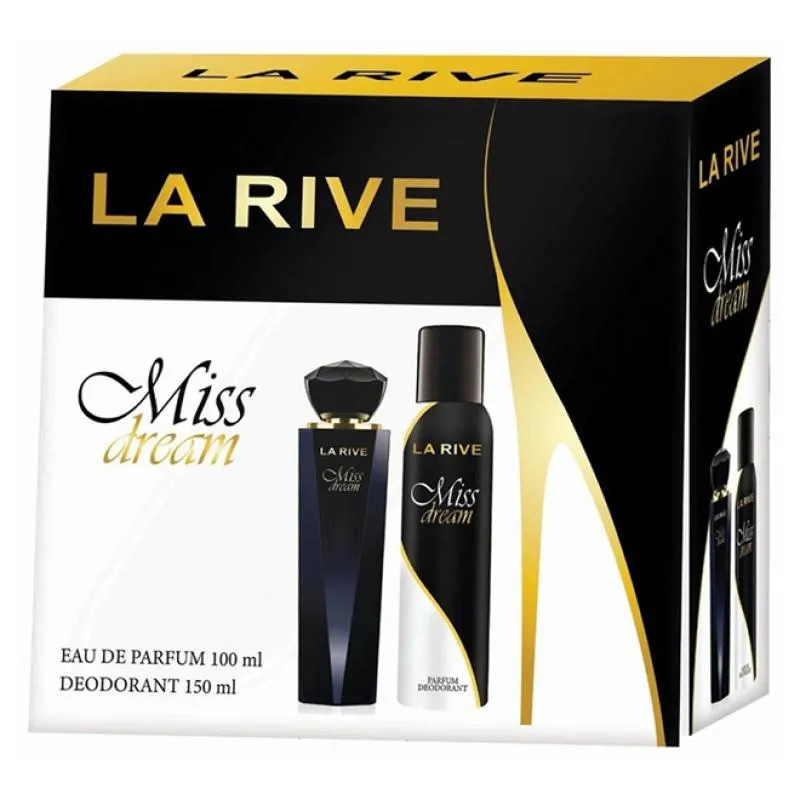 KIT LA RIVE MISS DREAM EAU DE PARFUM 100ML + DEODORANT 150ML