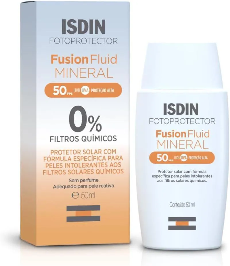 ISDIN FOTOPROTECTOR FUSION FLUID MINERAL FPS 50 50ML