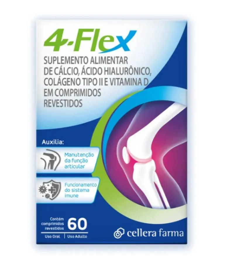 SUPLEMENTO ALIMENTAR 4-FLEX 60CPR