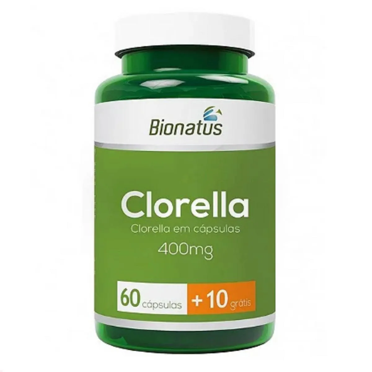 CLORELLA GREEN 400MG COM 70 CáPSULAS DA BIONATUS - SUPLEMENTO