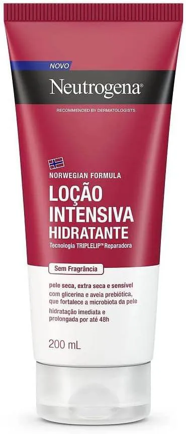 Neutrogena Norwegian - Loção Intensiva Hidratante - Sem Fragrância - 200ml200ML
