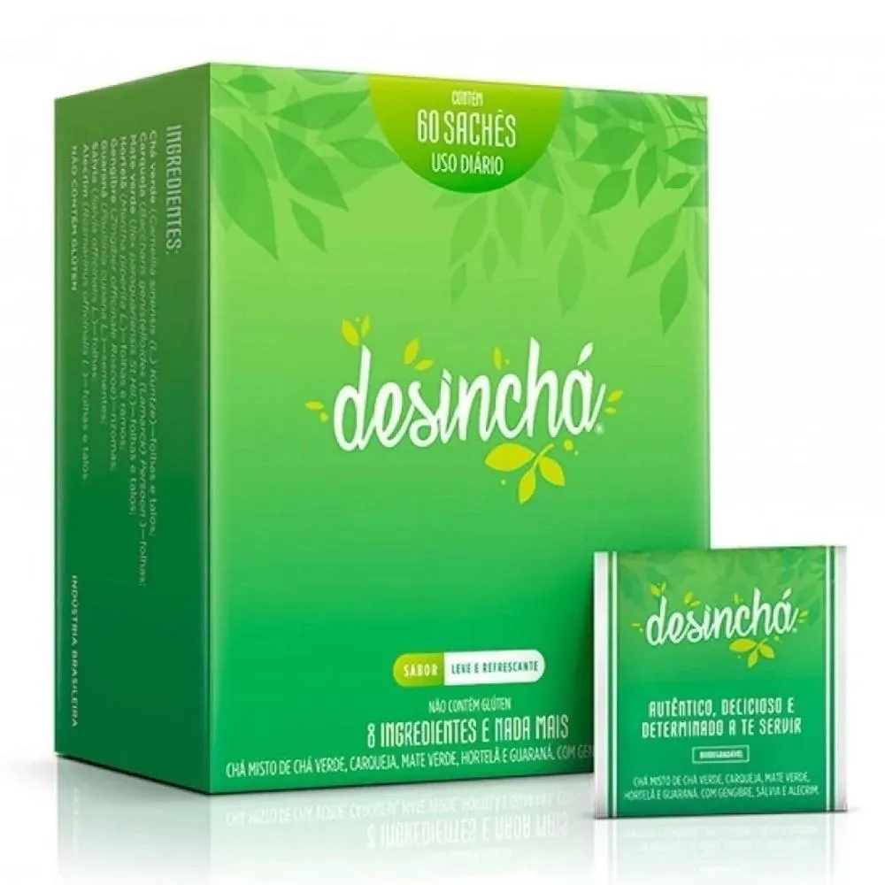 SUPLEMENTO EM CHá DESINCHá 60 DíAS EM CAIXA 60 UND 90 G