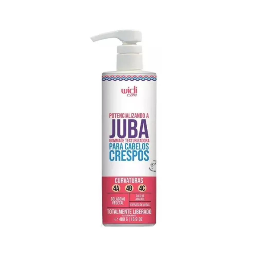 POTENCIALIZANDO A JUBA GOMMAGE TEXTURIZADORA WIDI CARE 480g