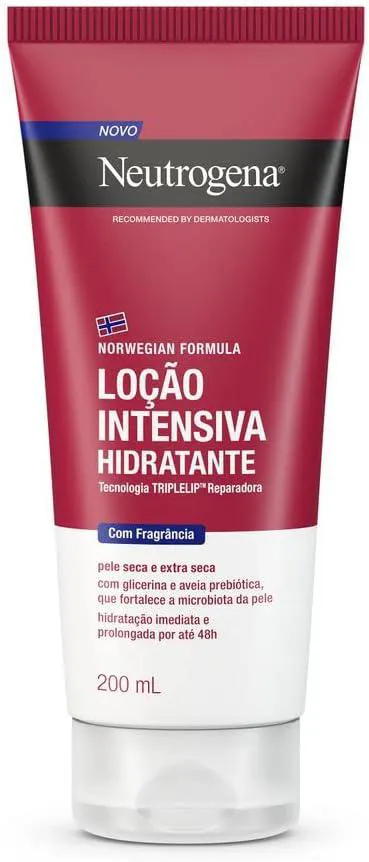 Neutrogena Norwegian - Loção Intensiva Hidratante - Com Fragrância - 200ml