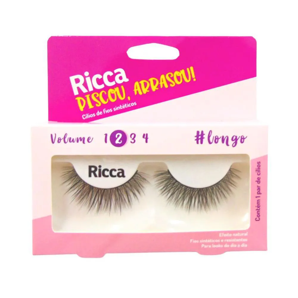 CíLIOS POSTIçOS RICCA BELLIZ PISCOU,ARRASOU VOL:2 LONGO CóD.2678