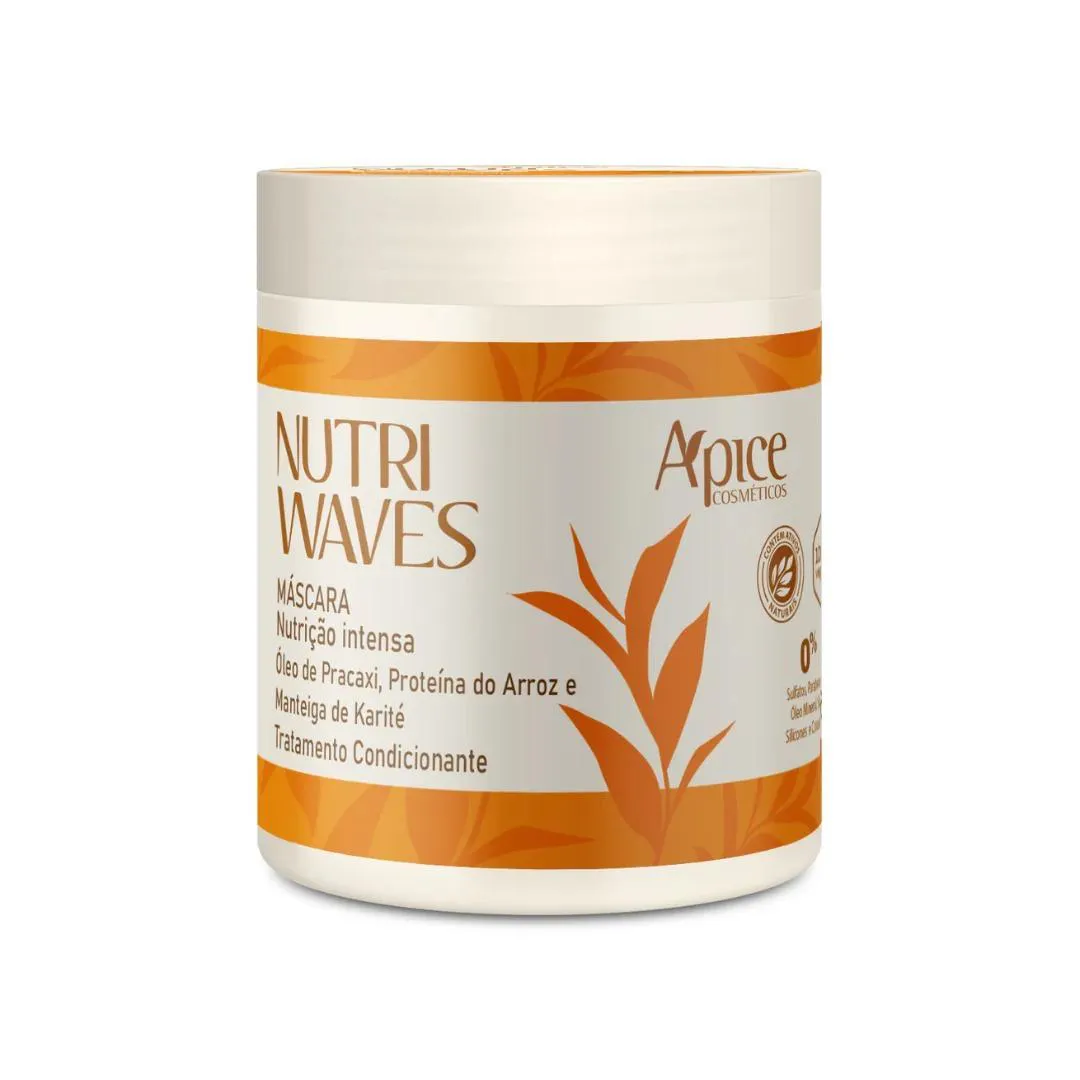 APICE MáSCARA NUTRI WAVES NUTRIçãO INTENSA 500G