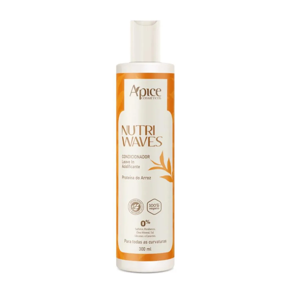 APICE CONDICIONADOR ACIDIFICANTE E LEAVE IN NUTRI WAVES 300ML